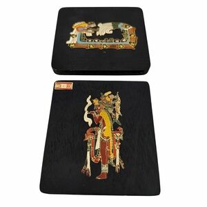 QUETZALCOATL  & MAYAN GOD Wall Plaques Handmade Yachitlan Mexico